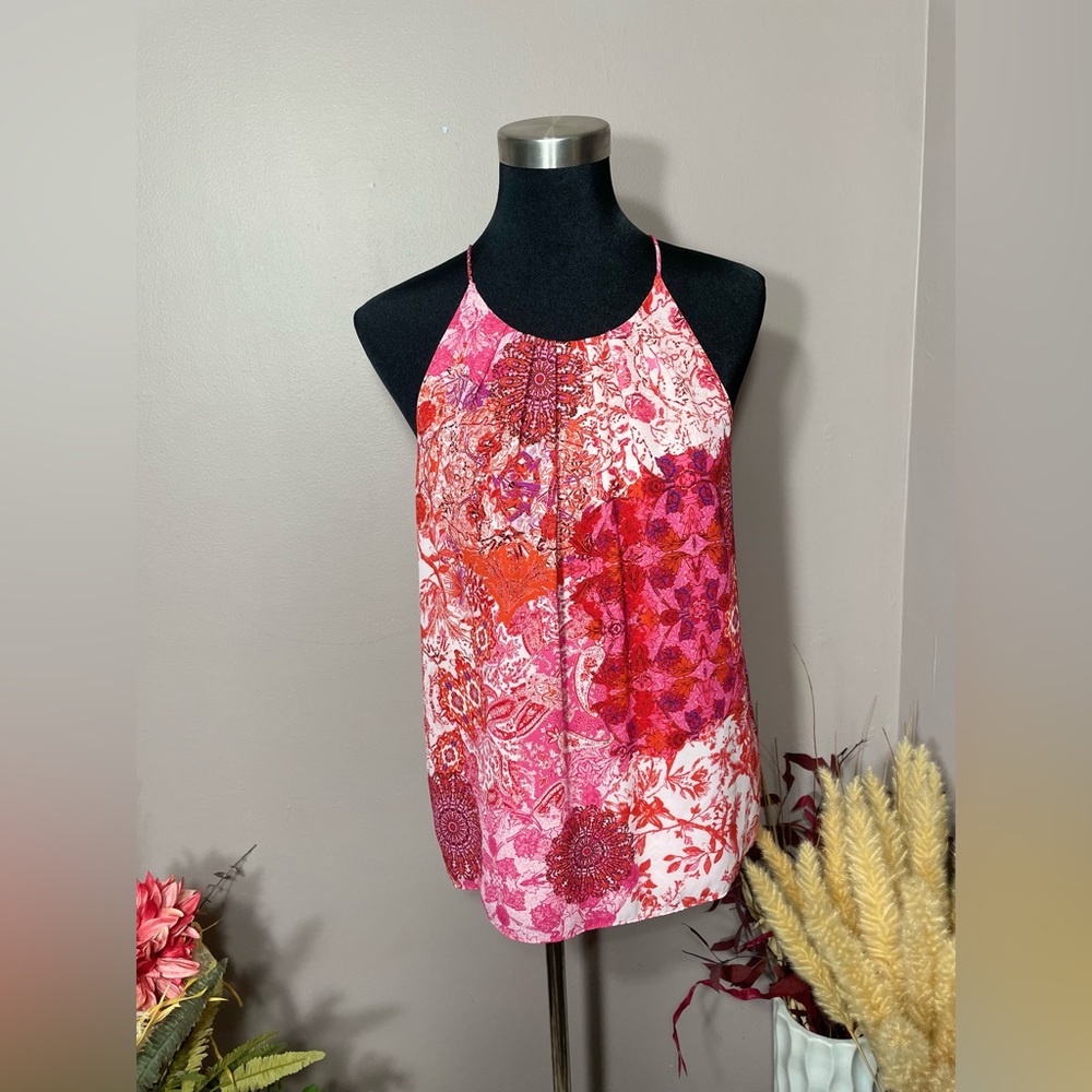 Summer Pink Floral Top